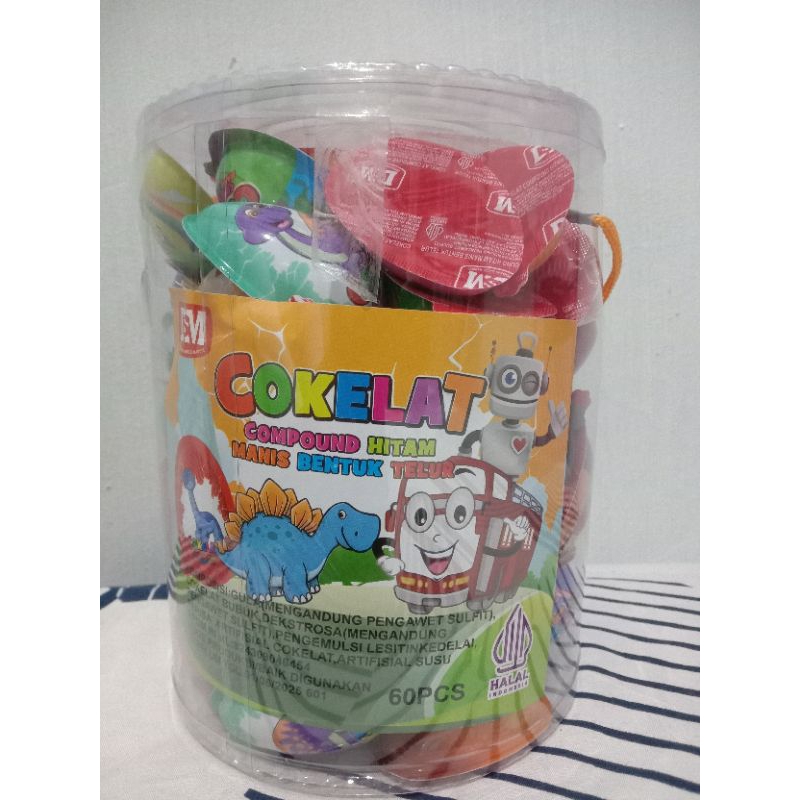 

Cokelat Manis/Cokelat susu/Makanan Anak /Coklat isi 60pcs