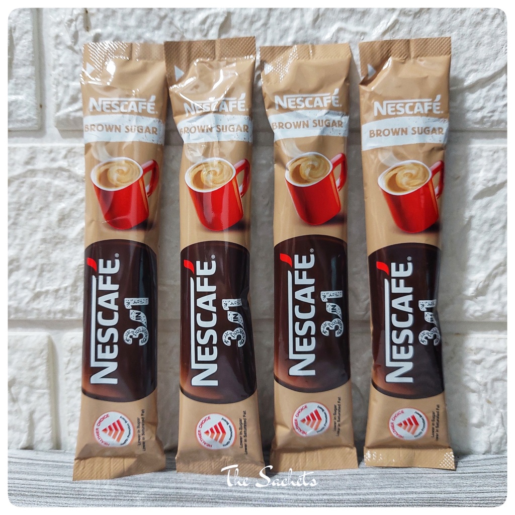 

Nescafe 3in1 Brown Sugar Coffee Sachet