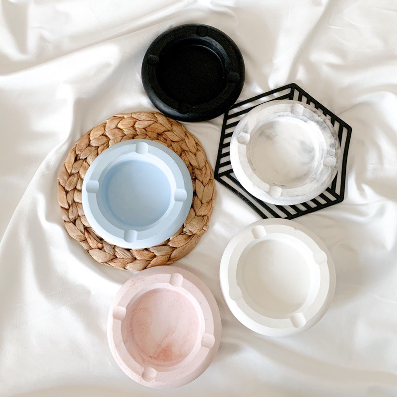 Asbak Rokok Bulat Aesthatic /Asbak bulat/ Asbak Mini / Asbak Unik Tempat Rokok / Dekorasi Rumah / so