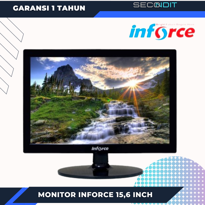 monitor led inforce 15,6 1560MW HDMI VGA monitor cctv pc monitor 16 inch