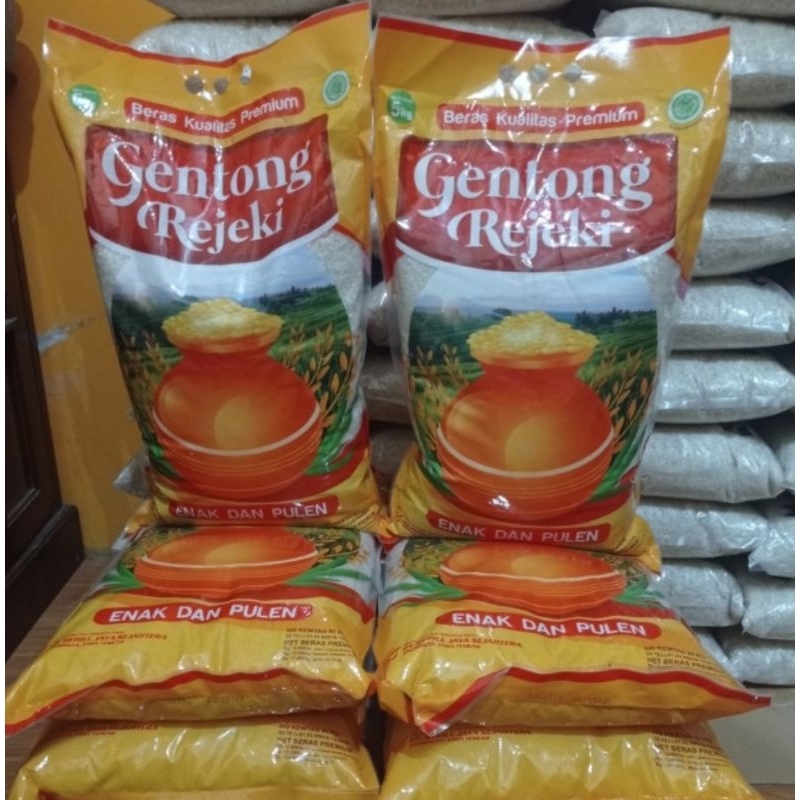 

Beras Premium Gentong Rejeki 5Kg