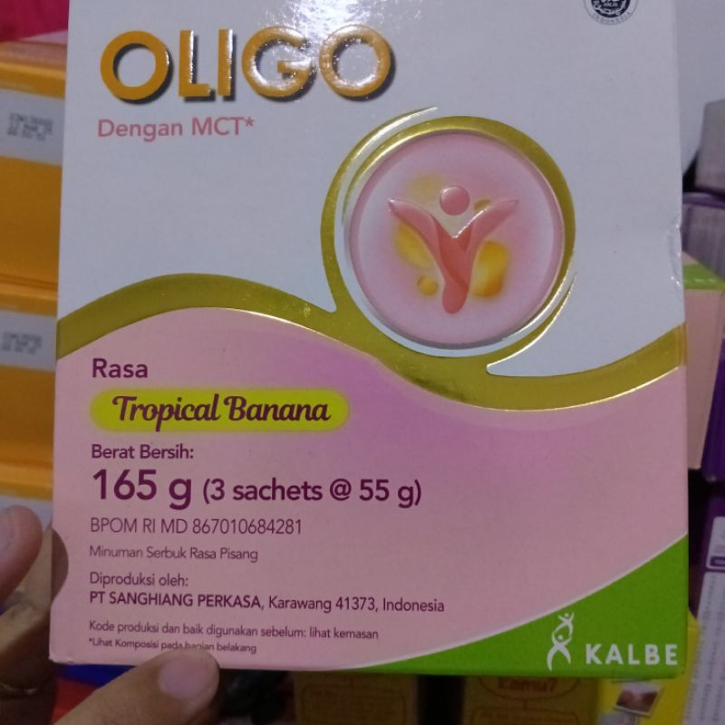 

Oligo Banana 165gr SALE EXP DATE MARET 2025 BUNDLING 2 BOX