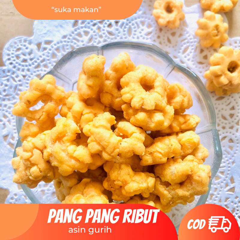 

KEMBANG RIBUT/KEMBANG PANG PANG 250 gram