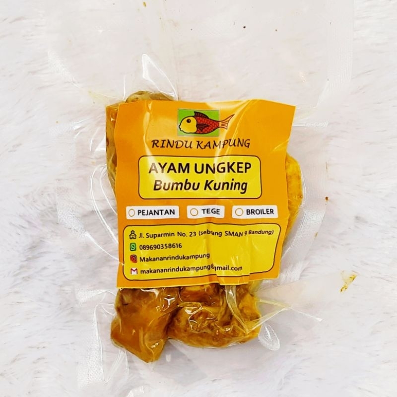 

Ayam Ungkep Bumbu Kuning Divakum 180 gram untuk Digoreng