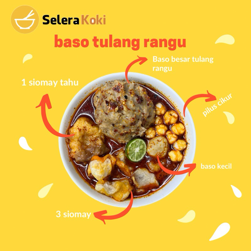 

BASO TULANG RANGU - BASO URAT - BASO TULANG RANGU COD - BASO ENAK