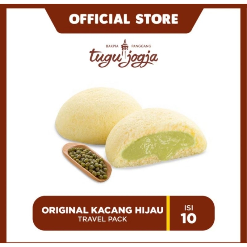 

Bakpia Kukus Tugu jogja Original Kacang Hijau Travel pack