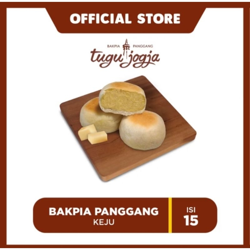 

Bakpia Panggang Tugu Jogja Keju