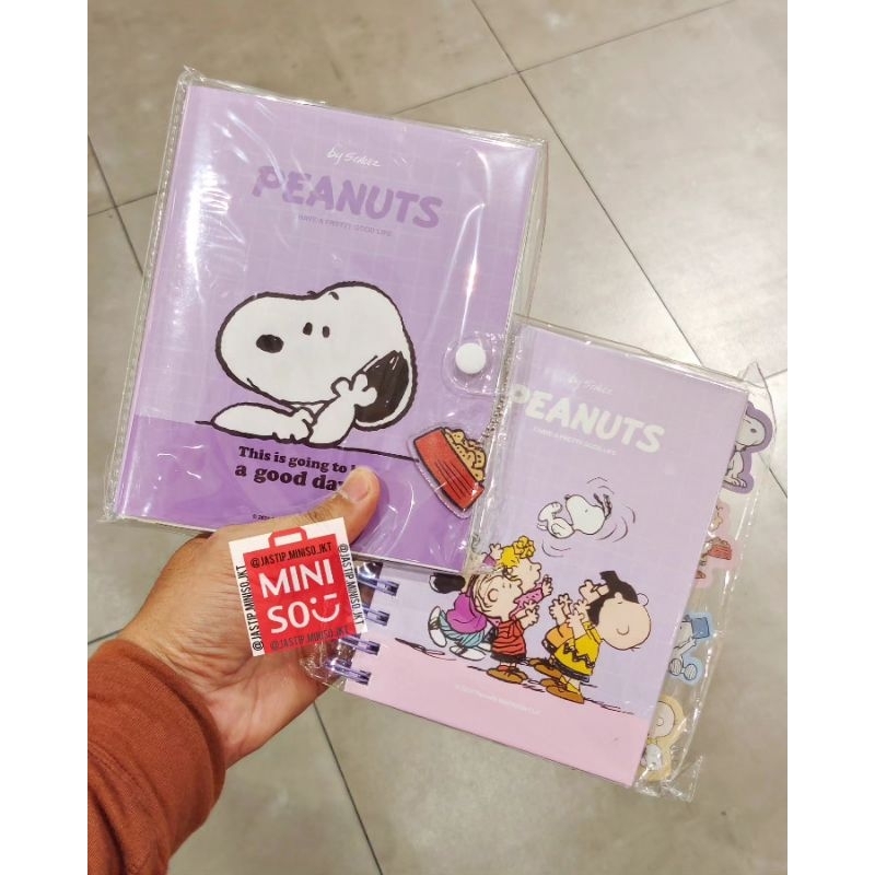 

MINISO Buku / Notebook (80 Sheets) SNOOPY Colorful Life Collection