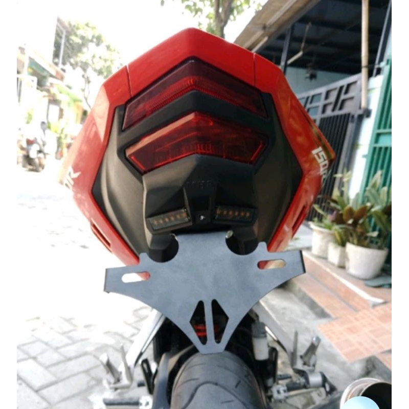 Tail tidy cbr 150 2021plus sen running plus Fender dudukan plat nomor CBR 150R 2021 plus sen running