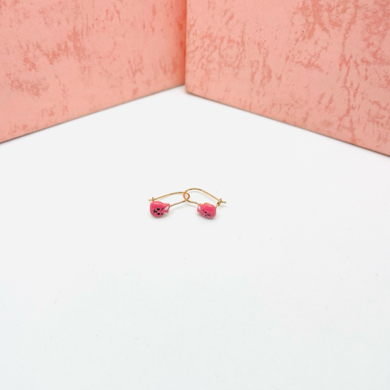 Anting Bayi dan Anak kelinci Bts Emas asli kadar 300