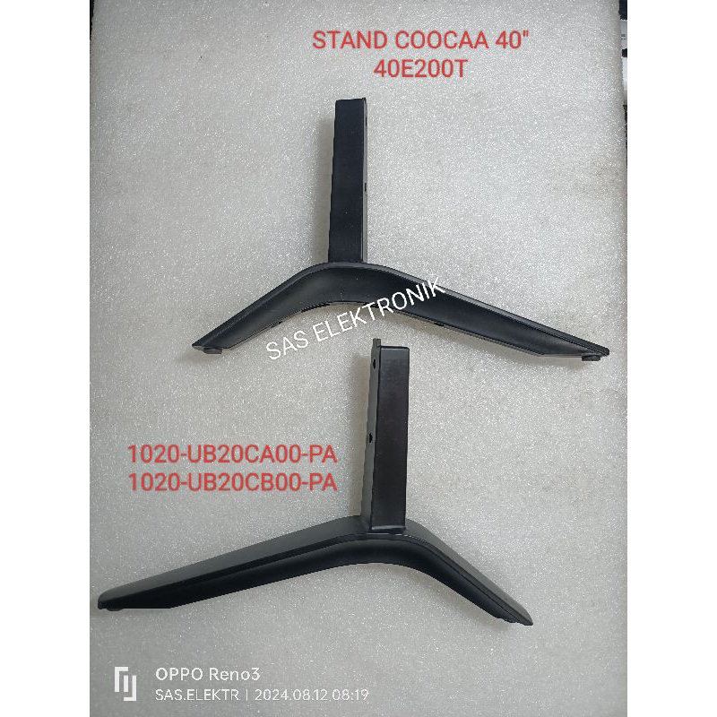 STAND BRACKET KAKI PEDESTAL DUDUKAN TV LED COOCAA 40 INCH 40E200T 40E200 T
