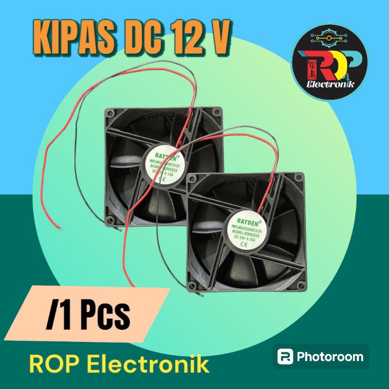 

Kipas DC 12v 5, 6, 8,9 cm Harga/Pcs