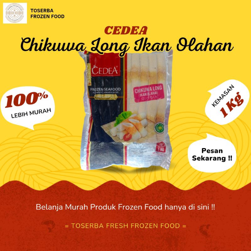 

CEDEA Chikuwa Long Ikan Olahan 1kg