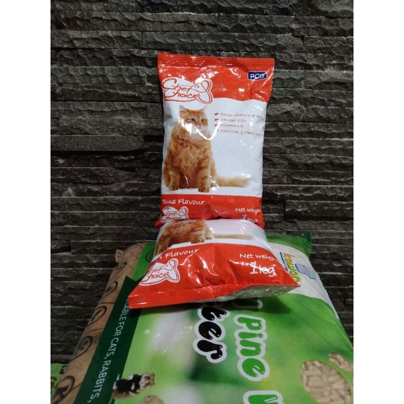 Chef Choize Tuna Dry Cat Food Kemasan 1Kg Makanan Kucing Dewasa