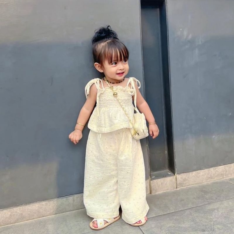 Naomi Set Setelan Anak Baju Anak Perempuan Korean Style Girl