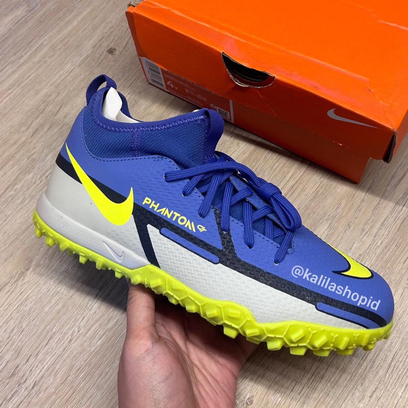 Sepatu Futsal Anak Nike Jr Phantom GT2 Academy DF TF DC0818-570 Original (Ready Stock)
