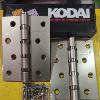 Engsel Jendela/engsel pintu  KODAI 4" (4in) harga per set ( 2pc) + skrup ( ENGSEL JENDELA & PINTU )