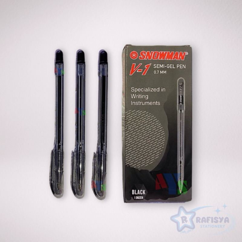 

[1 pcs] Pulpen SNOWMAN V-1 0.7 mm / Ballpoint SNOWMAN V1 / Bolpen SNOWMAN V1 / Bolpoin SNOWMAN V1