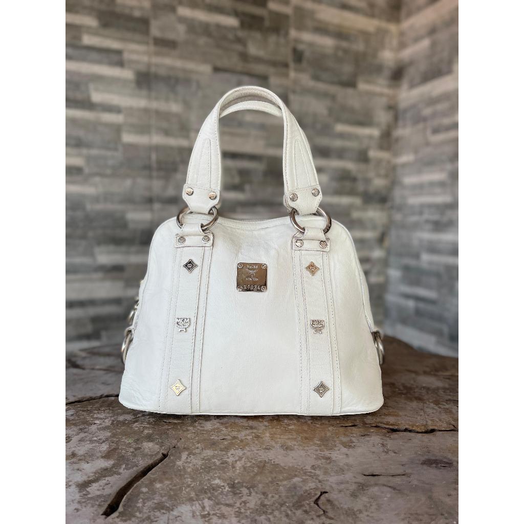 MCM 0RI - Tas T0TE Bag wanita 100% ORIGINAL TAS MCeM Leather Handbag