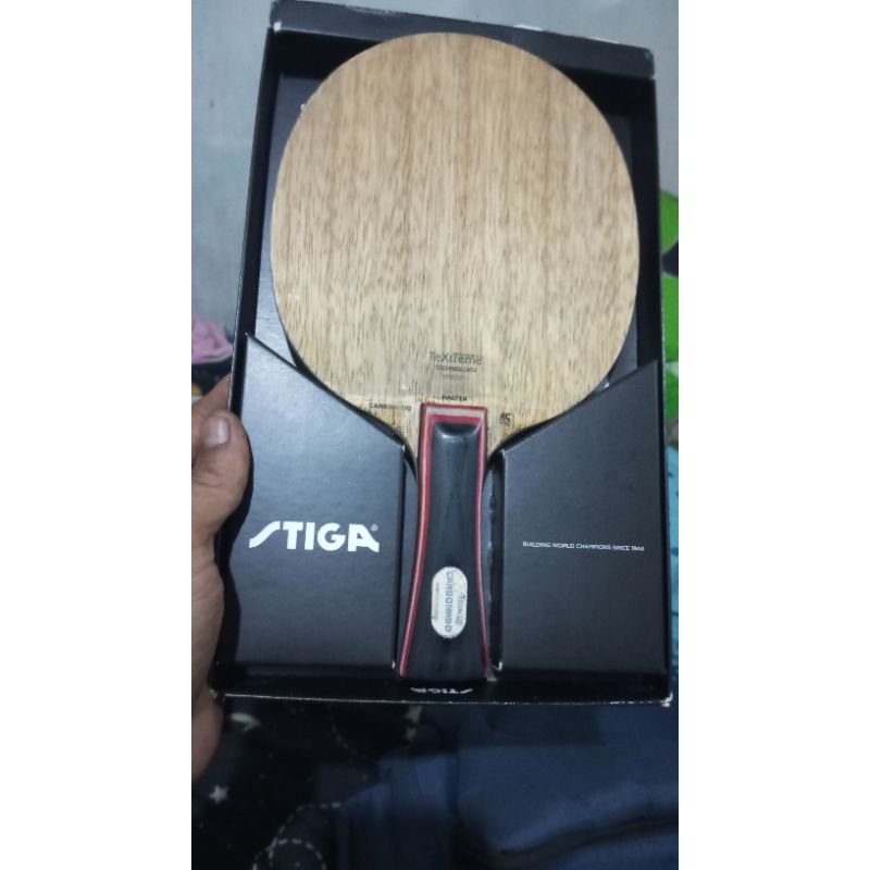 stiga carbonado 45 kayu tenis meja