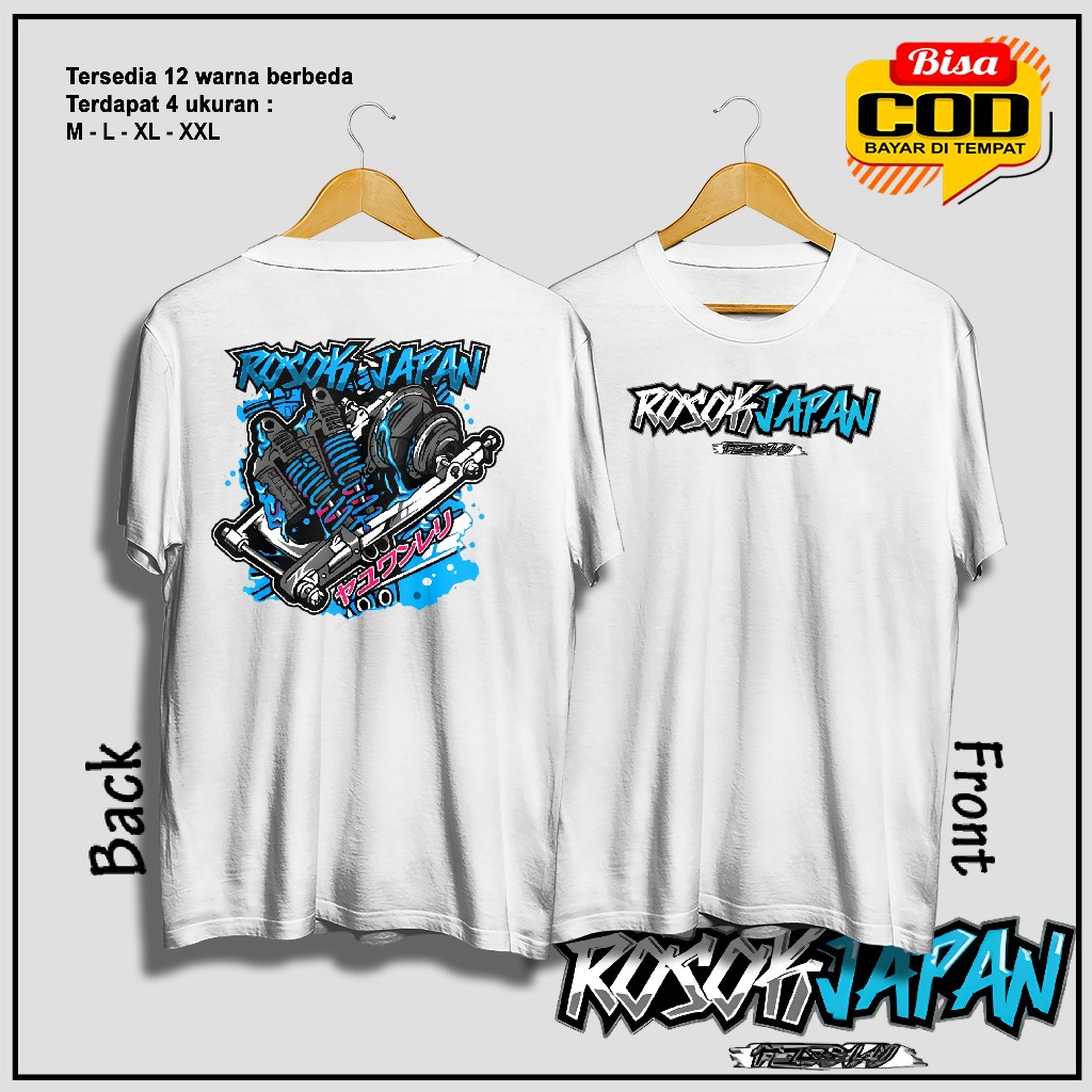 KAOS ROSOK JAPAN/KAOS OTOMOTIF/ROSOK JAPAN VOL 5/KAOS DISTRO/PRIA WANITA