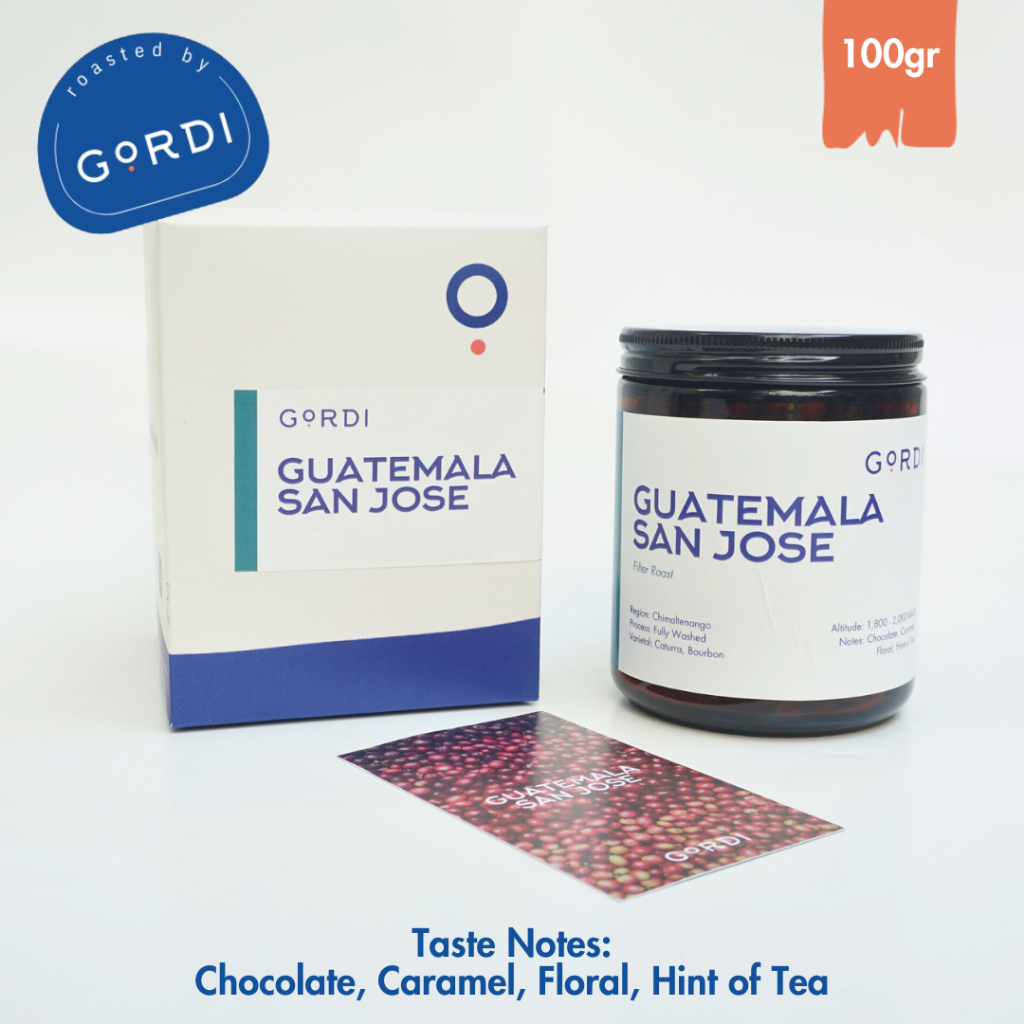 

Gordi - Kopi Arabika Guatemala San Jose Single Origin 100% Arabica - 100 Gram