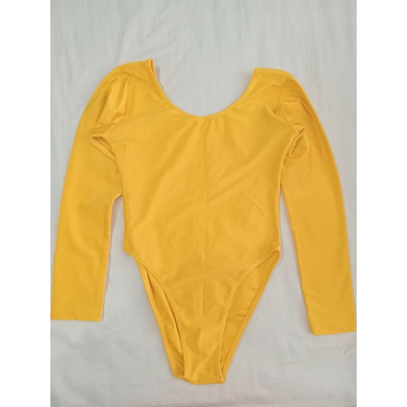 Baju renang leotard lengan panjang preloved