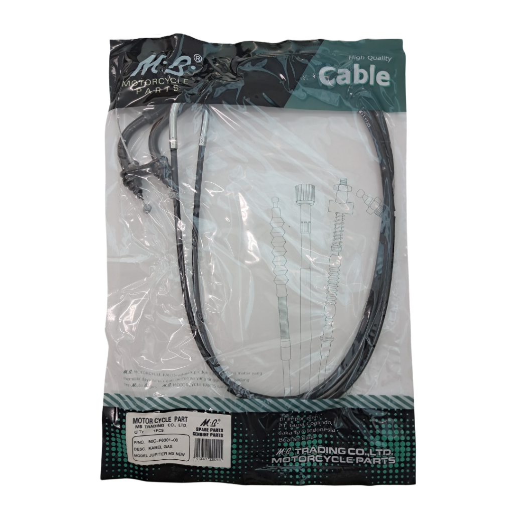 MB Kabel Tali Gas Throttle Cable Motor Yamaha Jupiter MX New