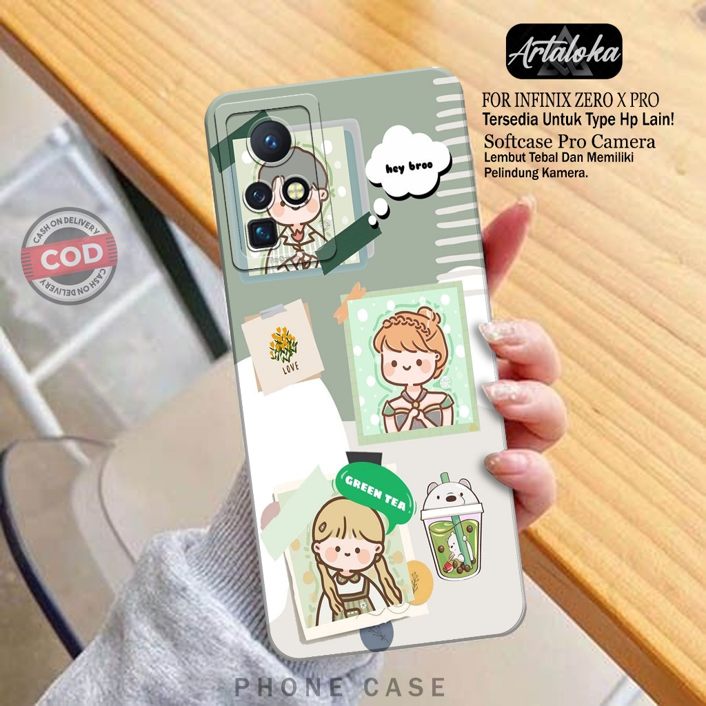 Case Hp Infinix Zero X/Zero X Pro Fashion Case Kartun Softcase Infinix Zero X/Zero X Pro Silikon TPU