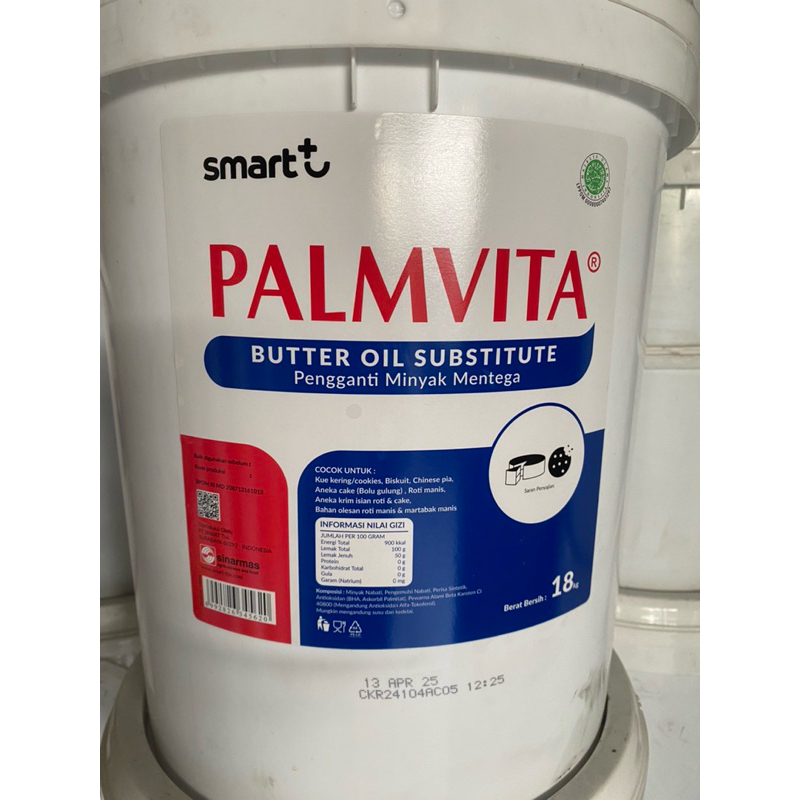 

BOS PALMVITA @ 18 Kg | BUTTER OIL SUBSTITUTE | PENGGANTI MINYAK MENTEGA