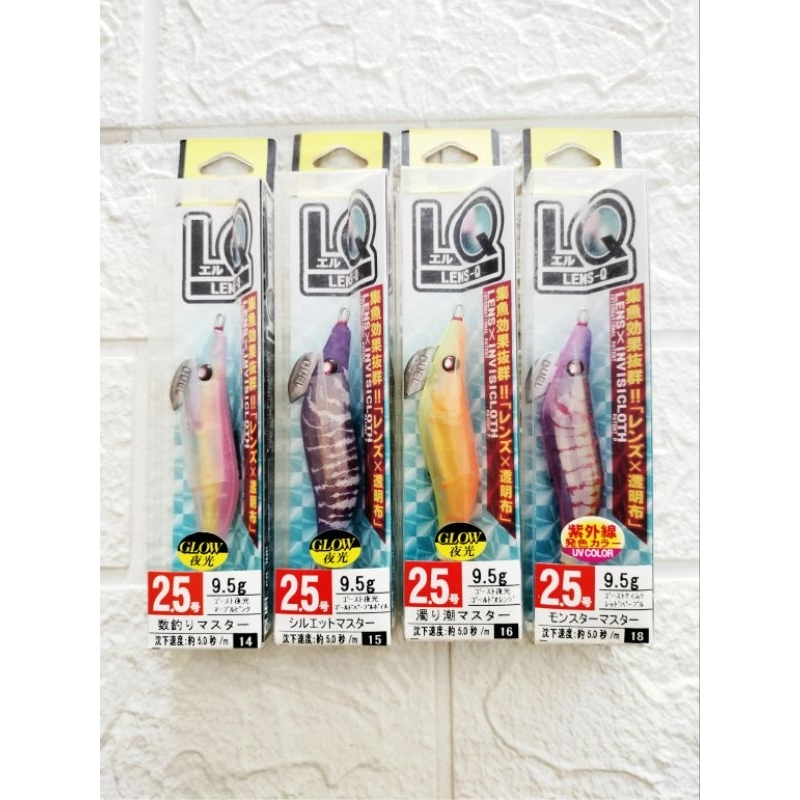 EGI DUEL LENS Q 2,5 SQUID JIG UMPAN MANCING CUMI