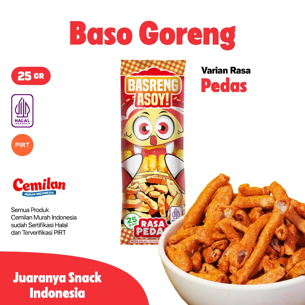 

Grosir Macaroni | Mie lidi | Basreng | Usus @ 25 gr Camilan viral