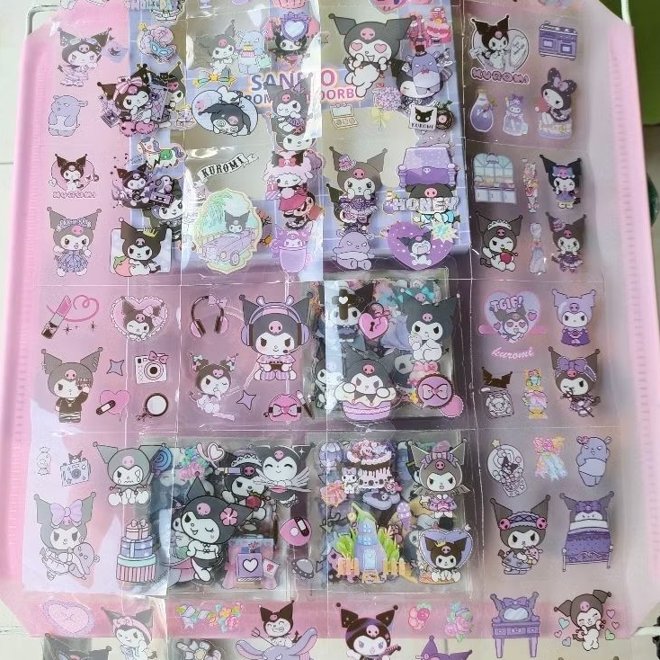 

MM34 stiker box kuromiSanrio