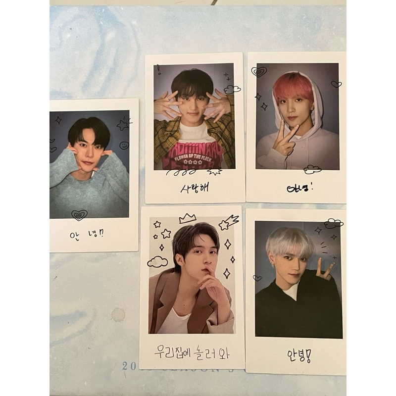 DOYOUNG MARK HAECHAN TAEYONG HENDERY NCT WAYV WTMC POLAROID PHOTOCARD PC