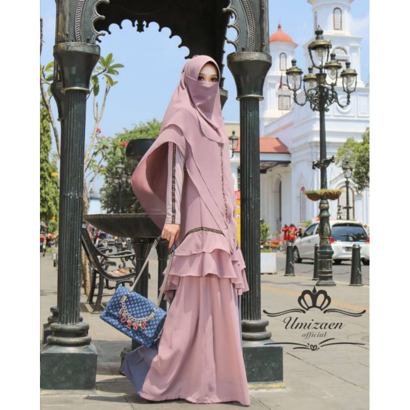 [UMIZAEN] BIGSALE GAMIS SYAR'I SYAFIQOH SET ORIGINAL BRANDED