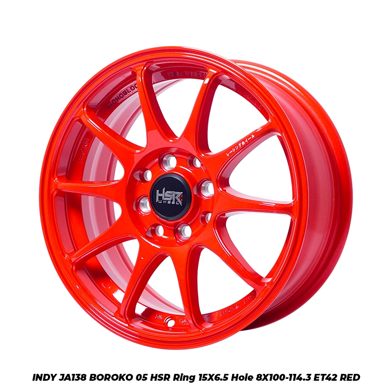 VELG MOBIL WULING BINGUO EV RING 15 VELG HSR BOROKO INDY