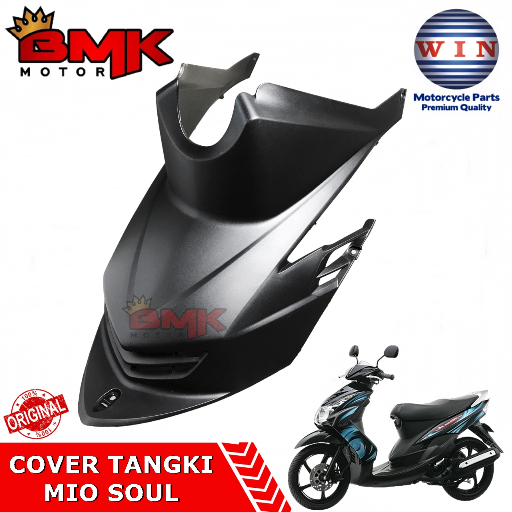 Win Cover Tangki Mio Soul Karbu 14D 2006 2007 2008 2009 2010 2011 Center Jok Tutup Mesin Tank
