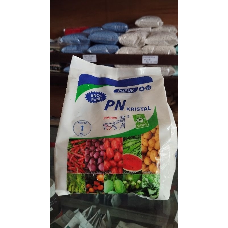 Pupuk KNO3 putih Kristal