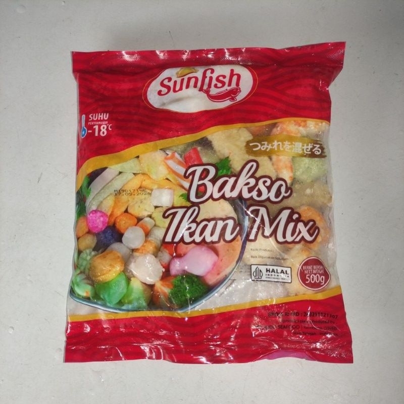 

SUNFISH Bakso Ikan Mix 500g