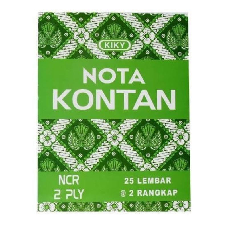 

[1PACK / 10 BUKU] BUKU NOTA KONTAN NCR BESAR KIKY 2 PLY / NOTA KONTAN B2 KIKY