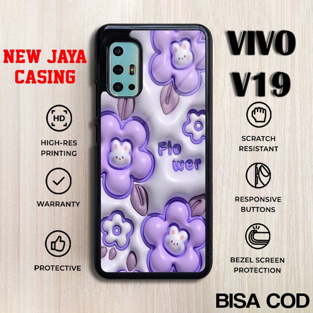 Casing Vivo V19 Softcase Glossy CuteTime Case Vivo V19 Hardcase Glossy Kesing Vivo Terlaris Case Ter