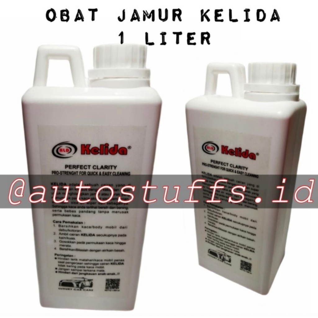 Obat Jamur Kaca Mobil kelida/Super Pembersih Kaca/Pembersih Kaca 1L