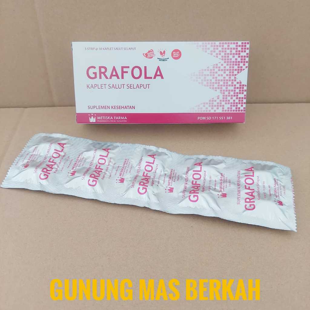 GRAFOLA Grafola Gravola kapsul - Suplemen vitamin dan mineral untuk ibu Hamil dan Menyusui