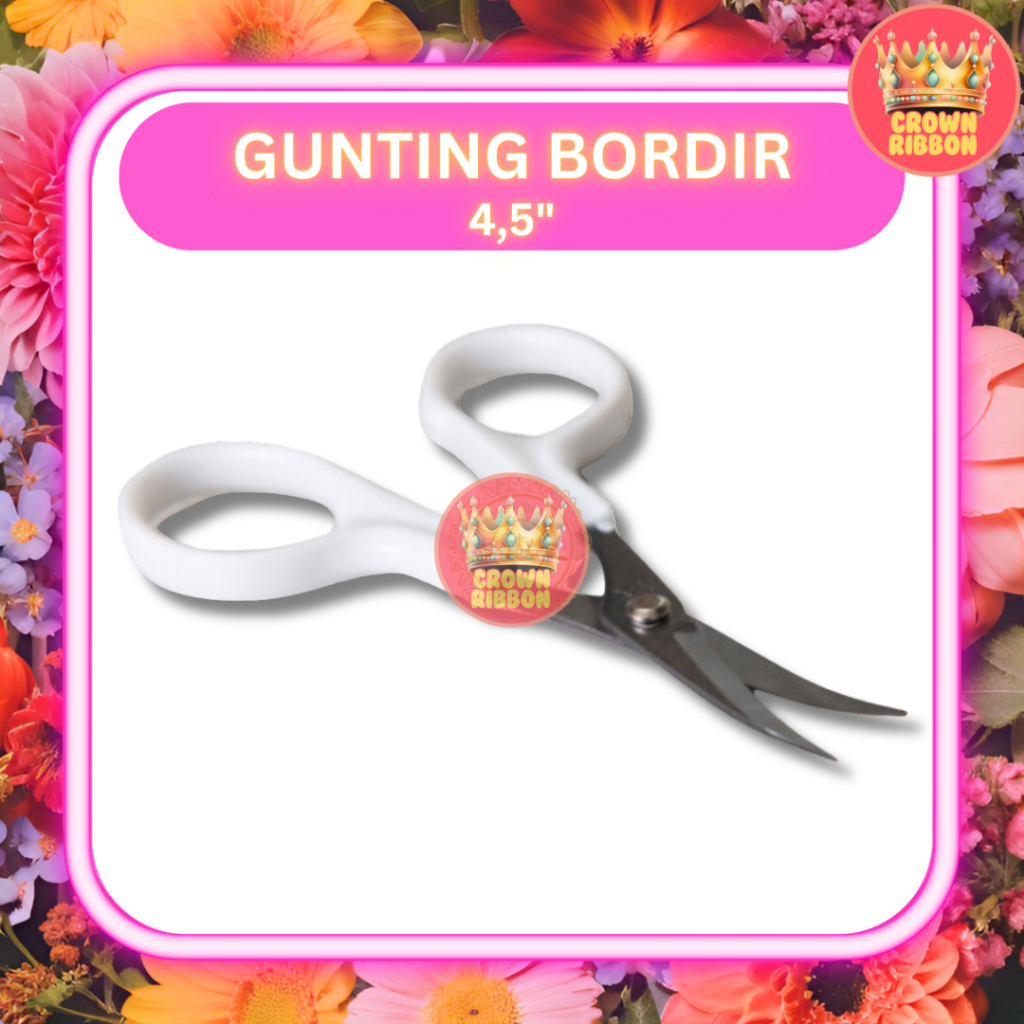 

Gunting Bordir - Gunting Aplikasi Ujung Lengkung dengan ukuran 3,5 inch