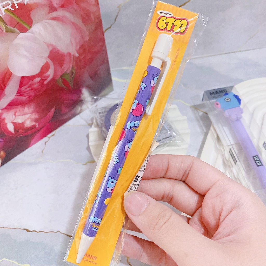 

Pensil Mekanik BT21 ORIGINAL Mang Sharp Pencil BT21 Ori Versi Mang Line Friends Official