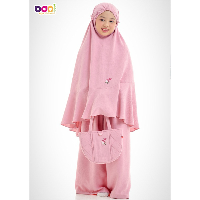 Munna Seliya | Mukena Seliya | Mukena Anak Seliya | Mukena Anak | Mukena Anak Bani Batuta [Ori Bani 