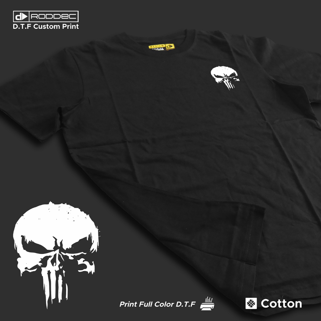 RODDEC PUNISHER - KAOS PUNISHER KAOS TENGKORAK KAOS TENTARA KAOS PRIA KAOS NYAMAN