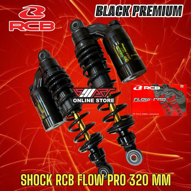 SHOCK RCB FLOW PRO 320 MM RX KING , BLADE BLACK PREMIUM EDITION