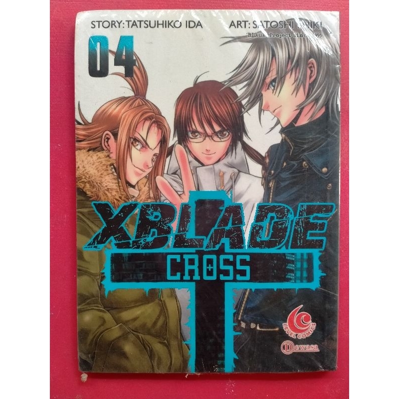 Komik X Blade Cross Vol 4 Tatsuhiko Ida & Satoshi Shiki