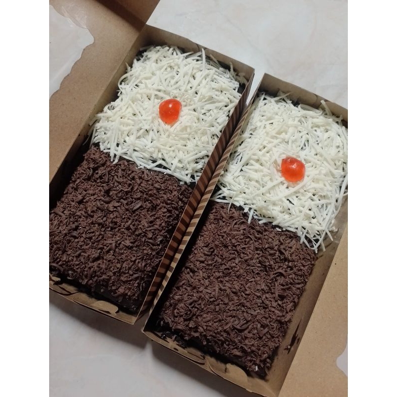 

Brownies Kukus Coklat Keju